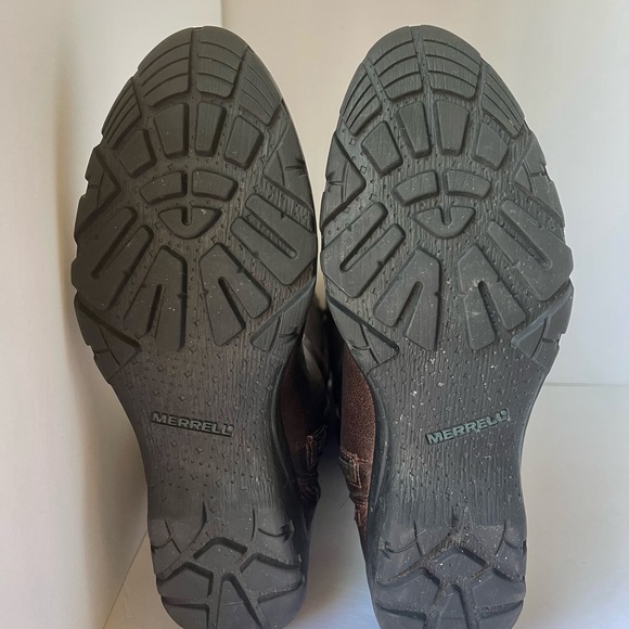 Merrell Vera Peak Brown Leather Boots - Picture 8 of 11
